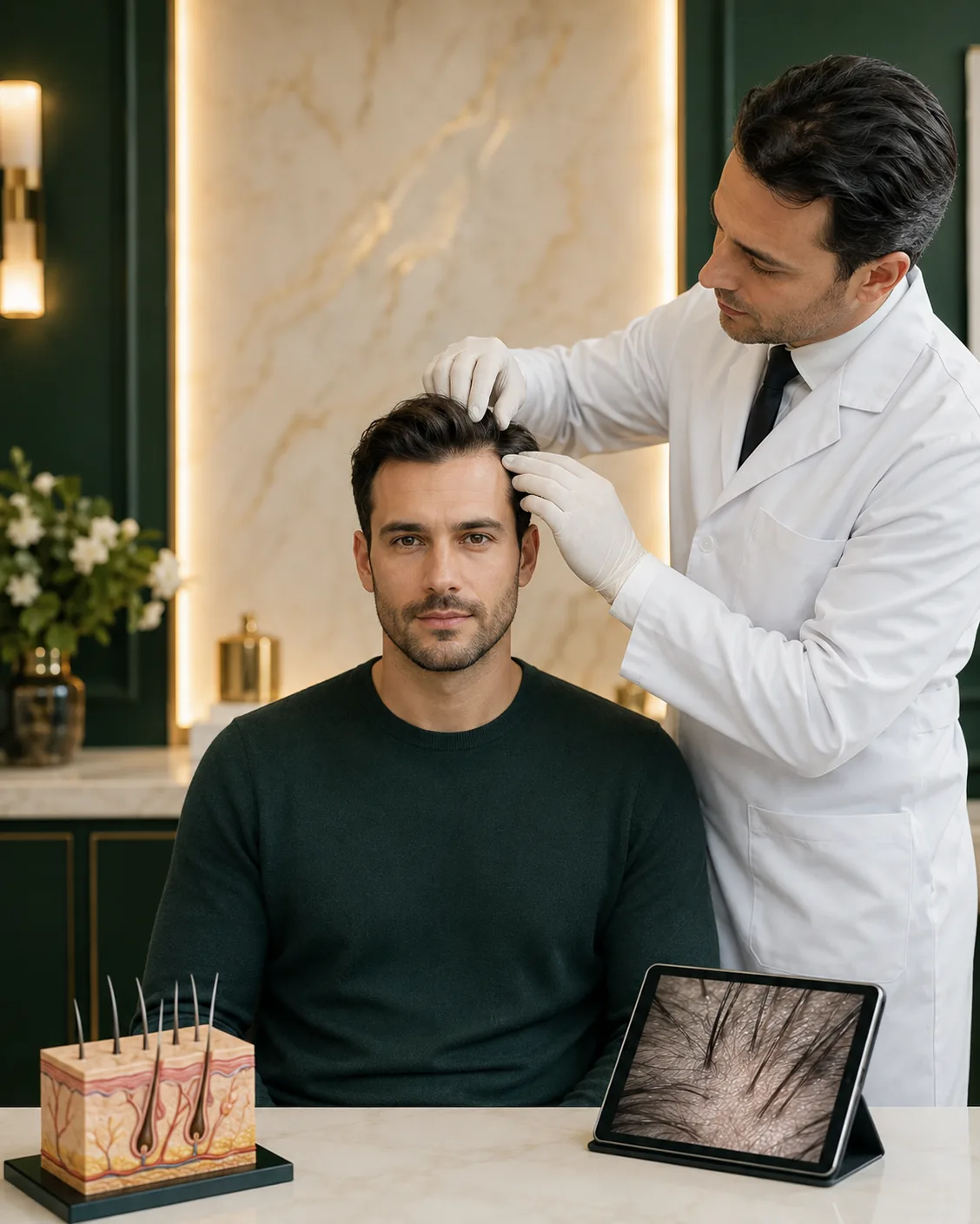 Hair transplant consultation in Thailand